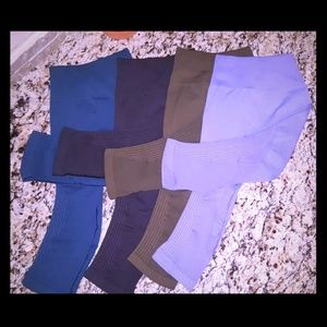 Lululemon flo anf go crop legging bundle